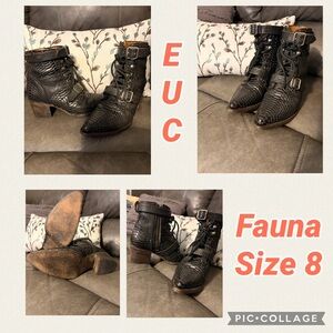 Freebird by Steven Black Lace Up Boots